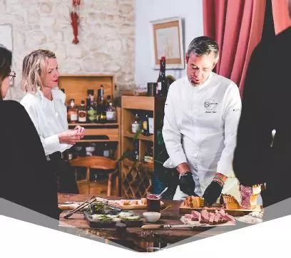 Olivia & Mickaël Feval, table de chef